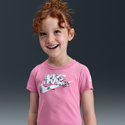 Nike Little Kids' Floral Futura T-Shirt. Nike.com